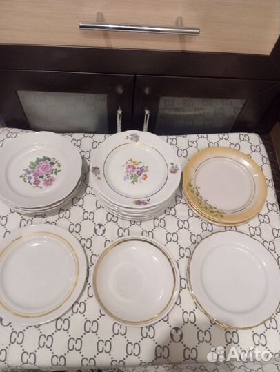 Десертные тарелочки СССР