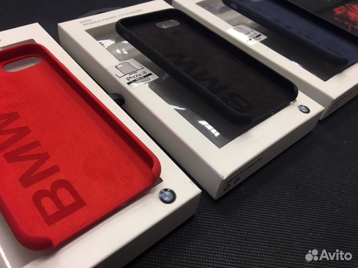 Silicone Case BMW iPhone 7 / 8 Red