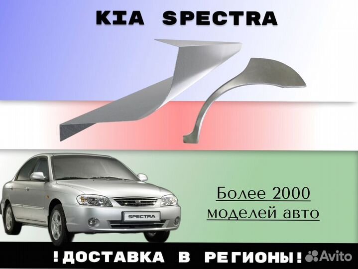 Ремонтные арки Kia Carnival