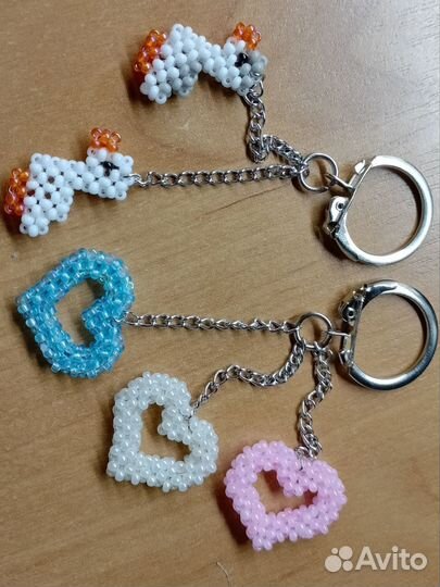 Фигурки/брелки из бисера