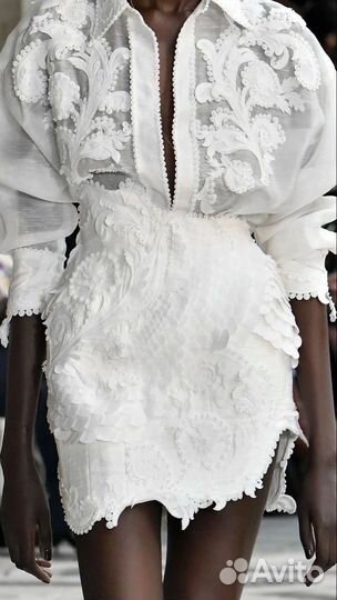 Костюм с юбкой zimmerman