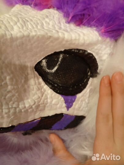 Маска раптора готовая