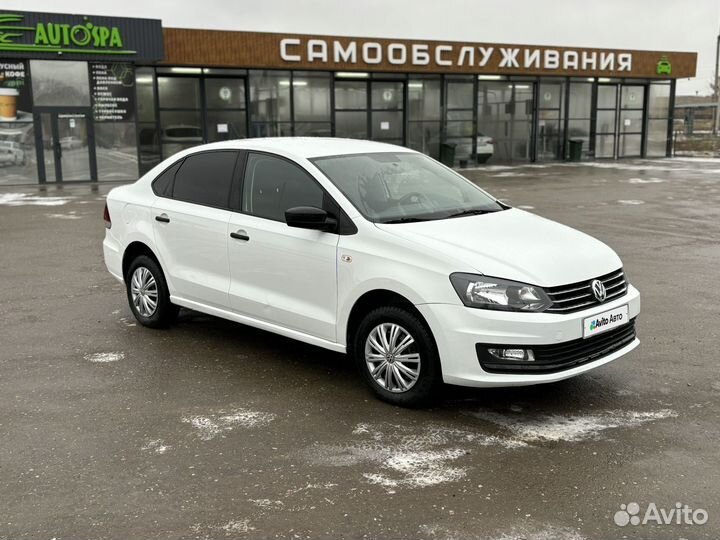 Volkswagen Polo 1.6 МТ, 2018, 222 000 км