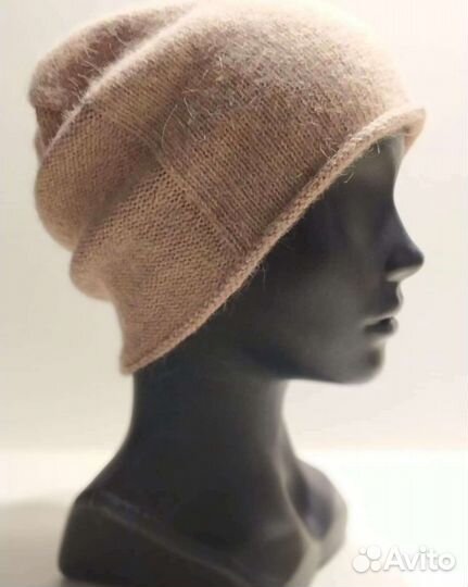 Шапка-бини вязаная новая