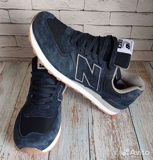 Кроссовки-Великаны замшевые NEW balance 574