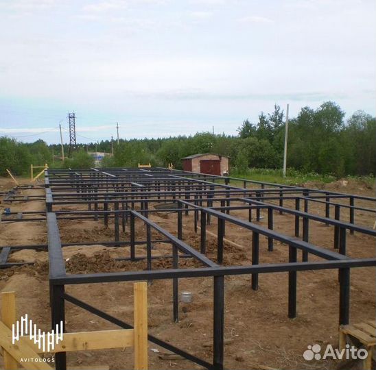 Винтовые сваи : установка техникой