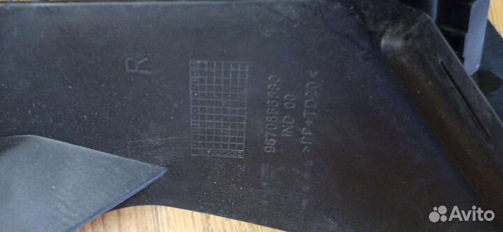 Крепление птф peugeot 408 2012 - правое