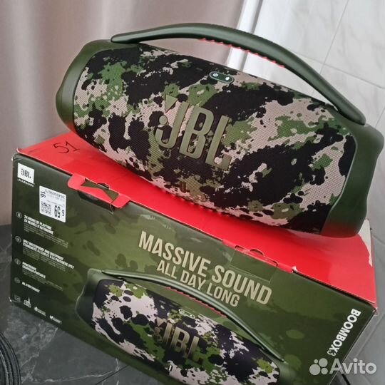 Беспроводная колонка JBL boombox 3