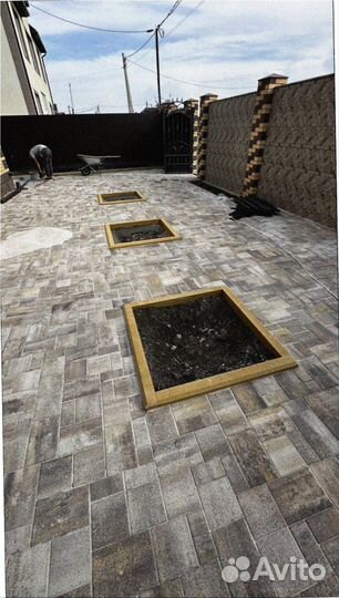 Тротуарная плитка листопад заказ от 120 м2