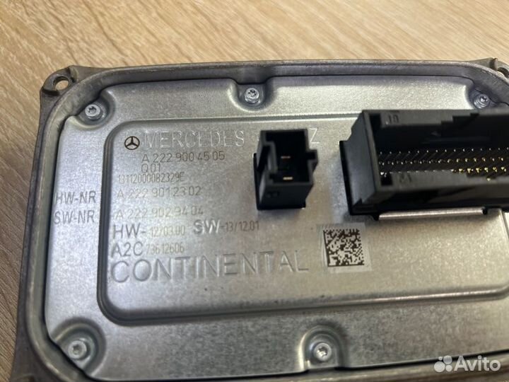 Блок Ксеноновой фары Mercedes-Benz S400 W222 2014