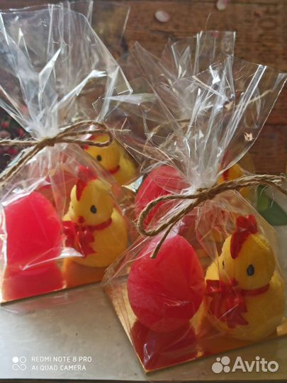 Сувенирное мыло ручной работы на Пасху