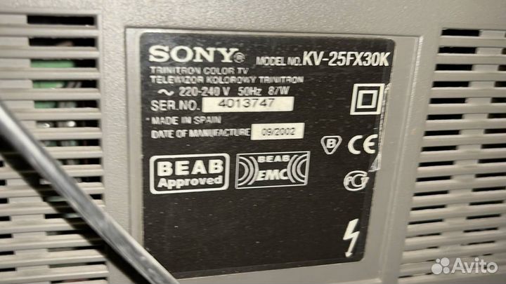 Телевизор Sony trinitron