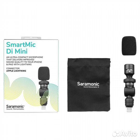 Микрофон для смартфонов Saramonic SmartMic Di Mini
