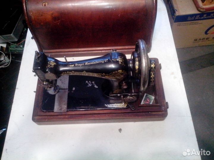 Швейная машинка Singer 1906 года