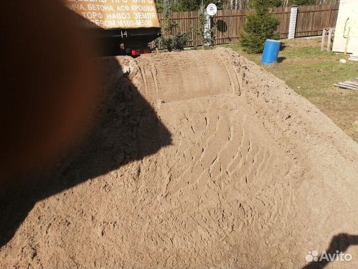 Песок(карьерный, речной) в мешках с доставкой