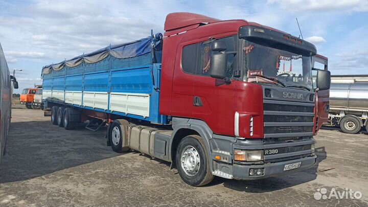 Грузоперевозки зерновоз: полуприцеп, сцепка