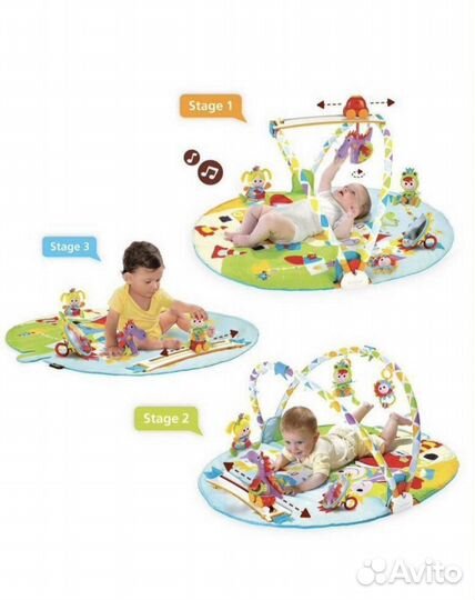 Развивающий коврик yookidoo