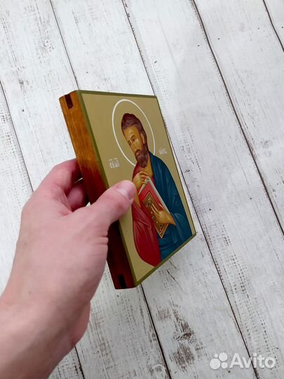 Апостол Марк рукописная икона