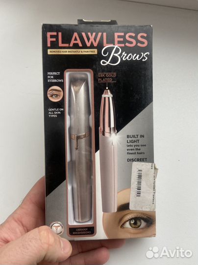 Портативный триммер для бровей и лица