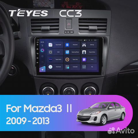 Штатная магнитола Teyes CC3 Mazda 3 II