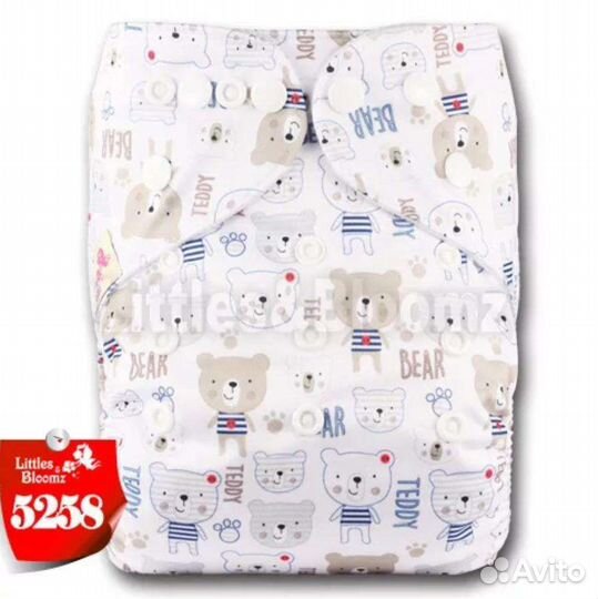 Многоразовый подгузник без вкладыша