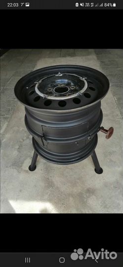 Печка под казан из дисков цена договорная