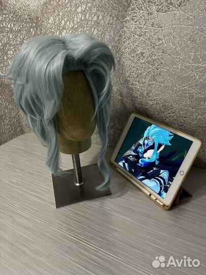 Парик и маска Дотторе Геншин импакт