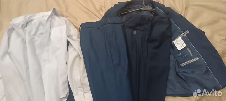 Школьный костюм для мальчика 128 134 синий