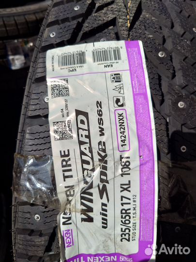 Nexen Winguard WinSpike WS62 235/65 R17 108T