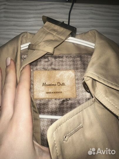 Тренч женский Massimo Dutti