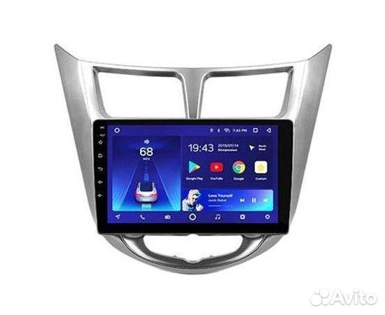 Магнитола Hyundai Solaris солярис Teyes verna