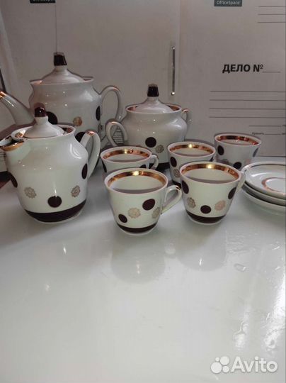 Фарфоровый сервиз СССР