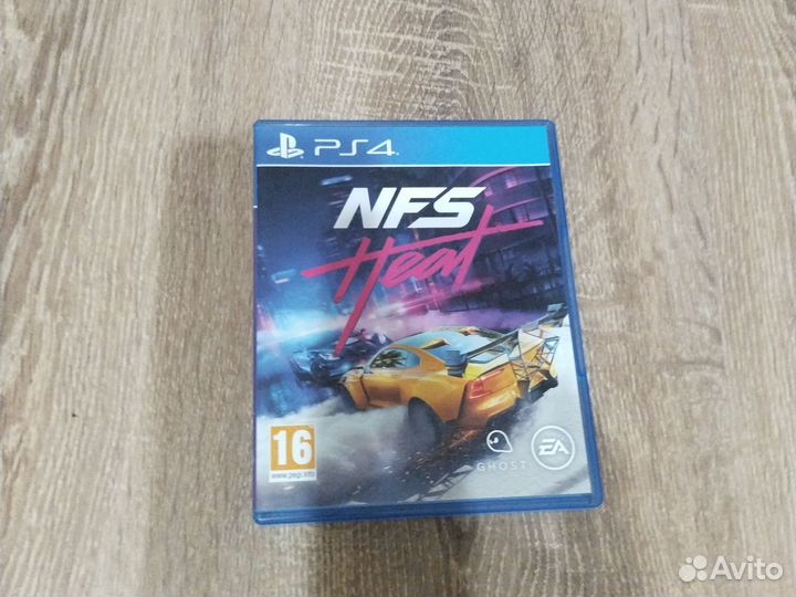 Nfs heat ps4 диск