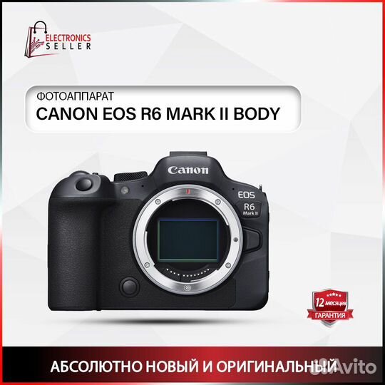 Canon EOS R6 mark II body