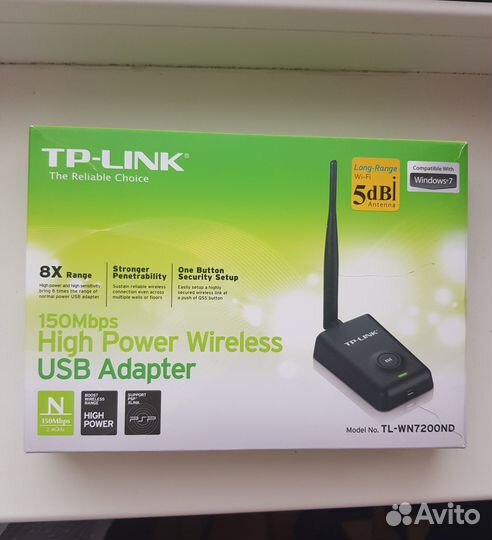 Wi-Fi адаптер TP-link TL-WN7200ND