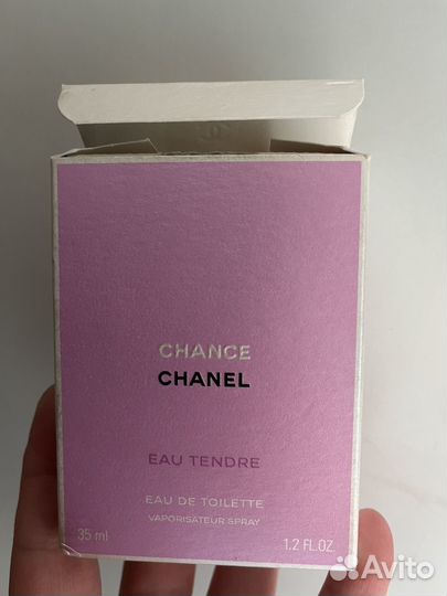 Chanel chance eau tendre оригинал