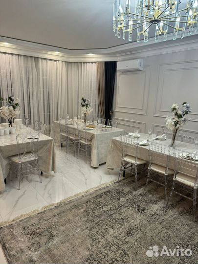 Аренда посуды, столов и стульев