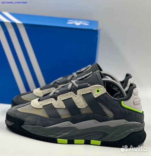 Кроссовки Adidas Niteball Grey (Арт.79751)