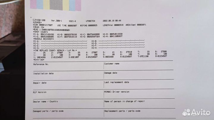 Mimaki Cjv150-160