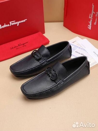 Мужские мокасины salvatore ferragamo