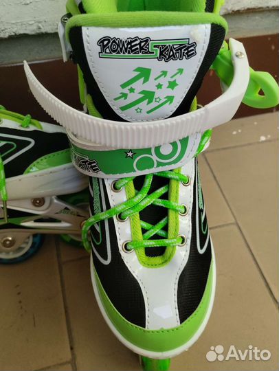 Роликовые коньки детские раздвижные