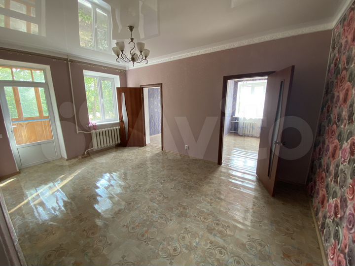 3-к. квартира, 58,5 м², 2/2 эт.