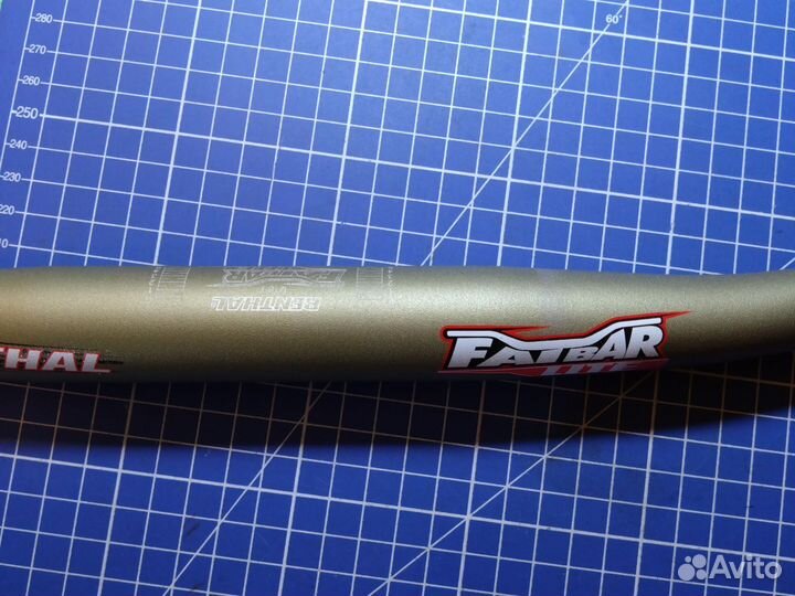 Руль Renthal Fat bar lite, zero rise