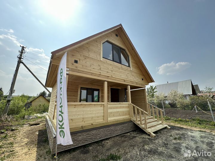 Строим дома из бруса