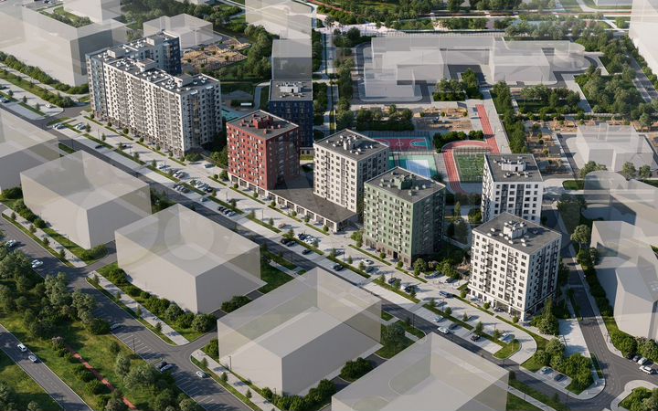 2-к. квартира, 52,1 м², 3/9 эт.