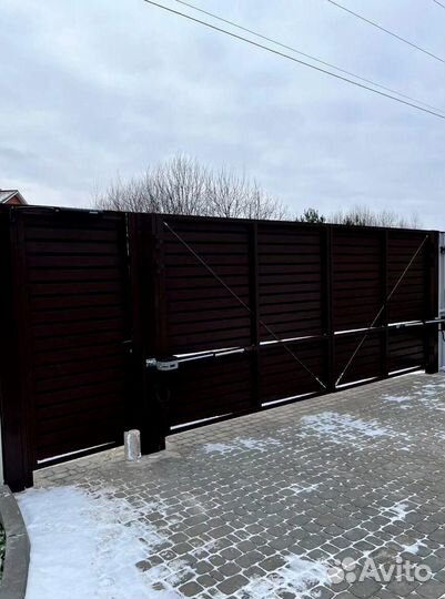 Секционные ворота