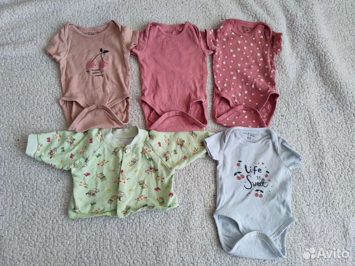 Детские Вещи пакетом на новорожденного от 0-7