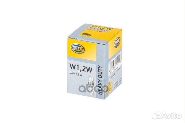 Лампа 1,2W 24V W2X4,6D 5XFS10 LF min 10 ALL T