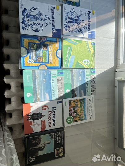 Учебники за 6 класс