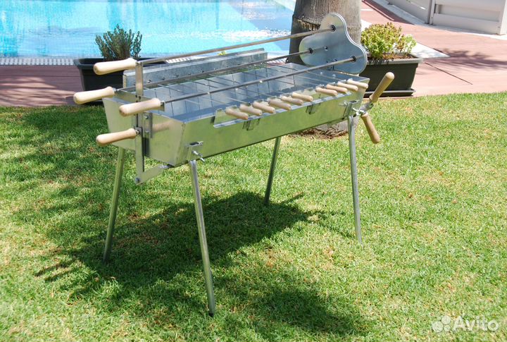 Мангал барбекю автоматический
